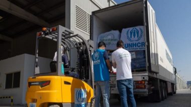 World News | Dubai Humanitarian Mobilises Relief Supplies from UNHCR for Conflict-displaced People in Lebanon