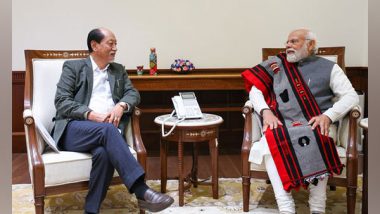 India News | PM Modi Extends Birthday Greetings to Nagaland CM Neiphiu Rio