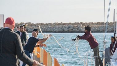 World News | Indian Naval Sailing Vessel 'Tarini' Arrives in Australia on Its First Stop