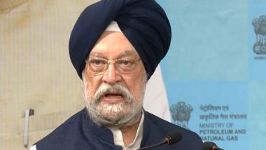 Business News | India Moving Towards Gas-based Economy from Import Dependent Crude Based Economy: Hardeep Puri