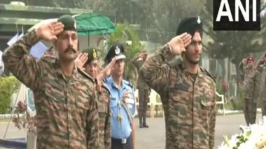 India News | J-K: Indian Army Pays Homage to Jawan Who Lost His Life in Kishtwar Encounter