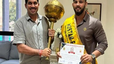 Sports News | Wrestler Sikandar Shaikh Crowned Rustam-E-Hind; Eyes Place in India's Asian Games 2026 Squad