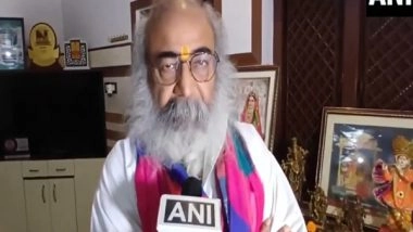 India News | He is Hindu Only in Name: Acharya Pramod Krishnam Slams Kharge After His Remarks on Yogi Adityanath