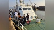 India News | Indian Coast Guard Evacuates Critically Ill Fisherman off Diu Coast