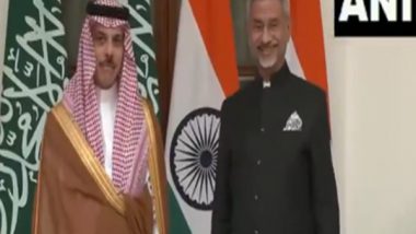 World News | Delhi: Jaishankar Holds Bilateral Meet with Saudi Counterpart Al Saud