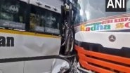 India News | J-K: Several Pilgrims Injured in Collision Between Two Buses in Reasi