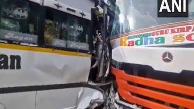 India News | J-K: Several Pilgrims Injured in Collision Between Two Buses in Reasi