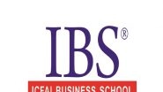 Business News | ICFAI Business School (IBS) Opens Slot Booking for IBSAT 2024: Candidates Can Secure Preferred Times for the December Test