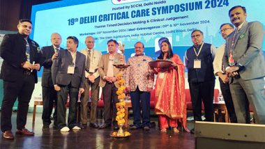 Business News | 19th Delhi Critical Care Symposium 2024 Concludes Successfully at India Habitat Centre