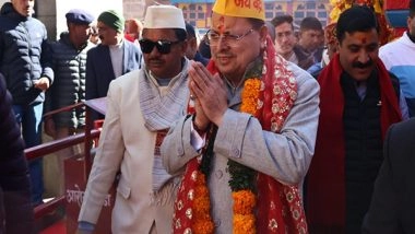 India News | Uttarakhand: CM Dhami Prays for State's Prosperity at Badrinath Dham