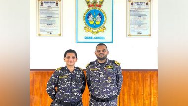 India News | In a First, Sister and Brother Duo Commands Warships in Indian Navy