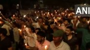 India News | Prayagraj: UPPSC Candidates Hold Candlelight March, Demand Exams Be Held in Single Shift