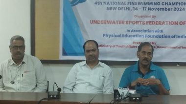 Sports News | New Delhi to Host 4th National Finswimming Championship 2024 from November 15