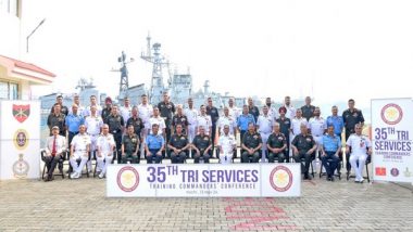 India News | CDS Gen Anil Chauhan Chairs 35th Tri-services Commanders' Conference at Kochi