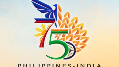 World News | India-Philippines Mark 75 Years of Diplomatic Ties, Unveil Special Logo