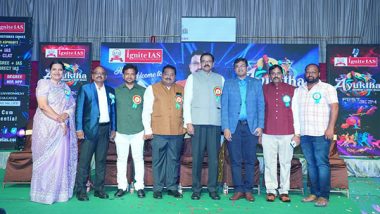 Business News | IGNITE IAS Celebrates Ayuktha 2024 - Annual Fest with Esteemed Guest V.V. Lakshmi Narayana, Inspiring the Future of Indian Civil Service