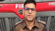 India News | Uttar Pradesh: School Bus Catches Fire in Vaishali, No Casualty