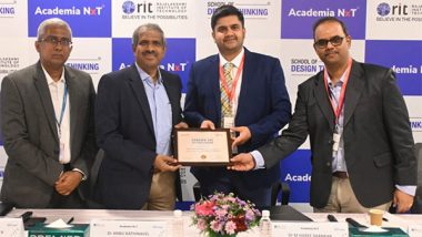 Business News | Rajalakshmi Institute of Technology Partners with School of Design Thinking to Cultivate Future Innovators