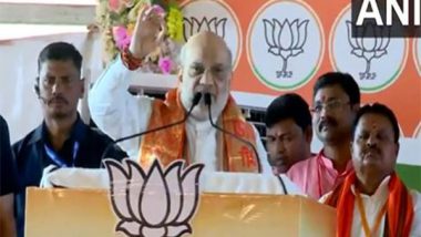 India News | We Will Wipe out Infiltrators from Jharkhand, Bring Law to Return Encroached Land of Tribals: Amit Shah