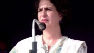India News | Priyanka Gandhi Slams Centre for Refusing to Declare Wayanad Landslides a National Disaster