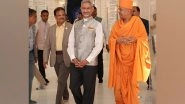 World News | EAM Jaishankar Visits BAPS Temple in Abu Dhabi