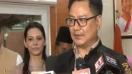India News | Central Govt Intends to Manage Waqf Property with Accountability, Transparency: Union Minister Kiren Rijiju