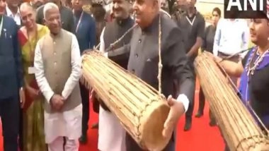 India News | Vice President Dhankhar and Speaker OM Birla Pay Triibute to Bhagwan Birsa Munda on Janjatiya Gaurav Divas