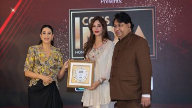 Business News | Anita More Felicitated by Karishma Kapoor at Times Applauds Icons of India Event for Pioneering in Beauty Industry