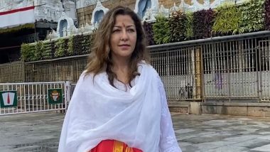 Entertainment News | Actor Aditi Govitrikar Offers Prayers at Tirumala Temple