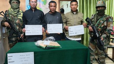 India News | Assam Rifles and Anti-Narcotics Squad Seize Heroin Worth Rs 35.75 Lakh in Mizoram