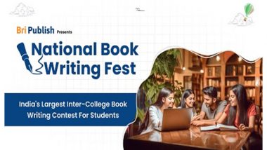 Business News | BriPublish Announces the 2024 Edition of the National Book Writing Fest (NBWF) for University Students: Free Participation for All