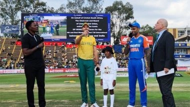 Sports News | 4th T20I: India Win Toss, Decide to Bat Against South Africa
