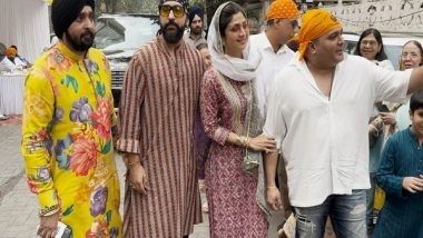 Entertainment News | Shilpa Shetty, Raj Kundra Visit Gurudwara on Guru Nayak Jayanti
