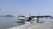 India News | Assam: Seaplane Makes Historic Landing at Brahmaputra in Guwahati