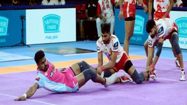 Sports News | PKL: All-round Jaipur Pink Panthers Clinch 32-24 Win over Gujarat Giants