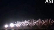 India News | UP: Varanasi Witnesses Spectacular Fireworks, Laser Show on Dev Deepawali