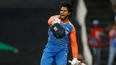 Sports News | India Sets Record with Highest T20I Total in South Africa as Tilak Varma, Sanju Samson Score Centuries