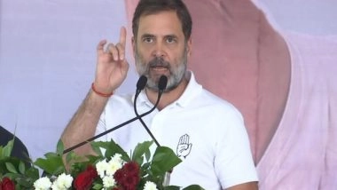 India News | 'Fight of Ideology': Rahul Gandhi Accuses BJP of 'Murder of Constitution,' Slams Maharashtra Power Grab