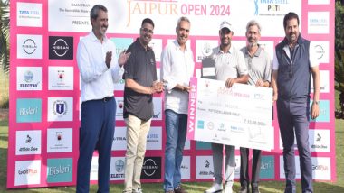 Sports News | Sachin Baisoya Clinches Jaipur Open 2024 Title in Marathon Playoff Against Rashid Khan