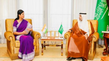 World News | MoS Anupriya Singh Holds 'fruitful Discussions' with Saudi Arabia's Health Minister