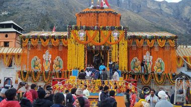 India News | Kadhai Bhog Offered in Mata Lakshmi Temple as Part of Badrinath Dham Closing Rituals