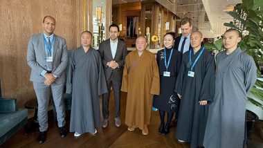 World News | Secretary-General of Muslim Council of Elders Meets with CEO of Shaolin Monastery