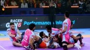 Sports News | Jaipur Pink Panthers Secure Their Third Consecutive Win After Clinching Thriller Against Puneri Paltan