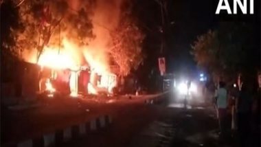 India News | Madhya Pradesh: 3 Shops Gutted in Fire in Chitrakoot, No Casualties