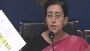 India News | Delhi CM Atishi Criticizes Central Govt's Inaction on Stubble Burning as Pollution Levels Surge Across North India