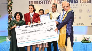 Business News | School Children with Innovative Models and Industry-Academia Stalwarts Steal the Show on Second Day of Industry- Academia Conclave at NIT Jamshedpur