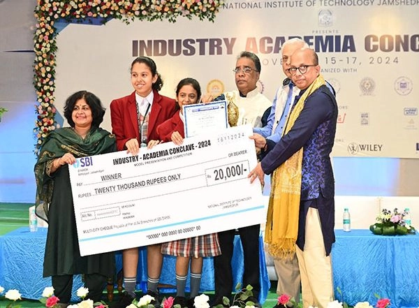 Business News | School Children with Innovative Models and Industry-Academia Stalwarts Steal the Show on Second Day of Industry- Academia Conclave at NIT Jamshedpur