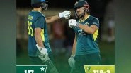 Sports News | Australia Sweeps T20I Series 3-0, Defeat Pakistan in Hobart Contest