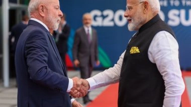 World News | PM Modi Thanks Brazilian President Lula Da Silva for 'warm Welcome' at G20 Summit