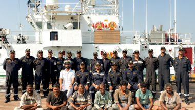 India News | ICG Rescues Seven Fishermen from Pakistan Maritime Security Agency